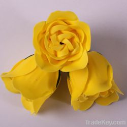 DIY Craft Supplies, Multi colors Artificial flowers Rose soap flower ,