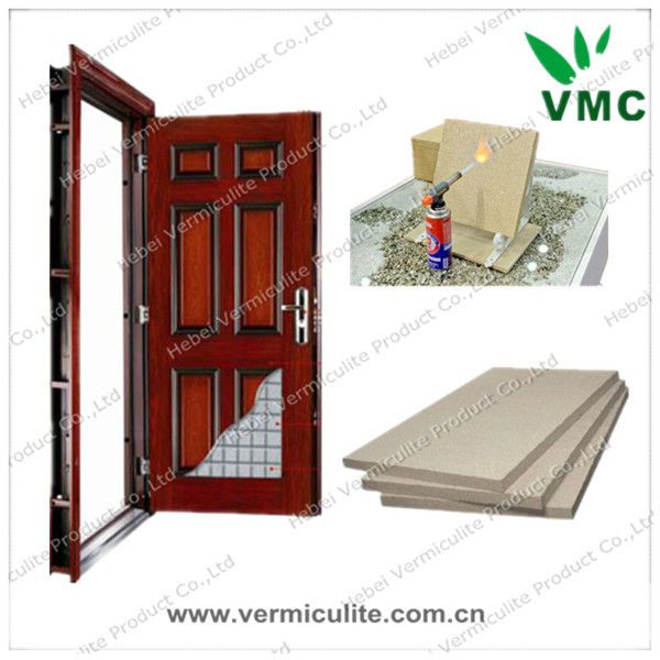 vermiculite fire rated door core