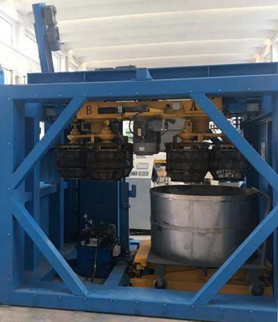 Dip spin coating machine/Planet machine-six baskets