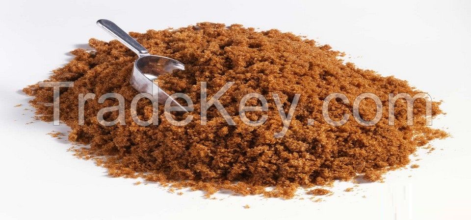 Raw Brown Cane Sugar Grade ICUNSA 600-1200