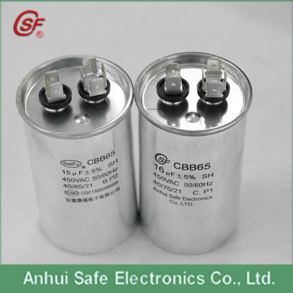 CBB65 capacitor AC running Motor Capacitor made in china alibaba manufacturer CBB65 capacitor AC running Motor capacitor
