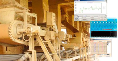 Belt scale batching control system