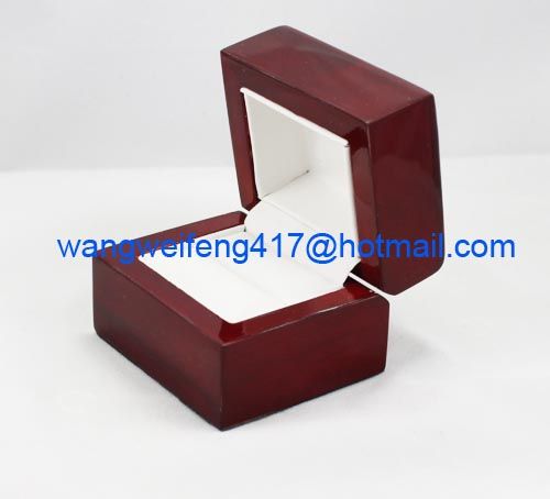 Unique fashion wooden gift wrap box for ring