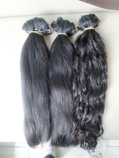 Human virgin hair