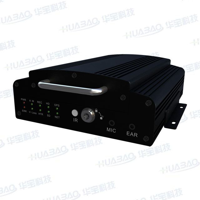 4CH Viedo and Audio Input 3G HDD Mobile DVR with GPS, 3G, WiFi