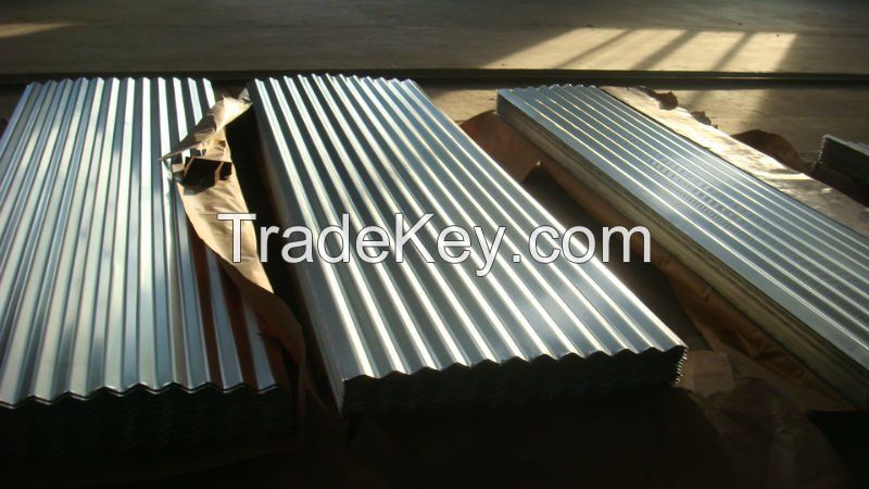 Corrugated GI steel sheet/PPGI steel sheet