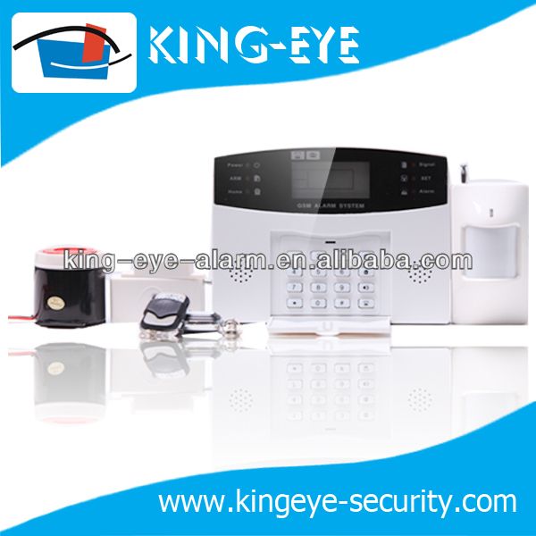 GSM SMS Wireless Alarm System With LCD Screen