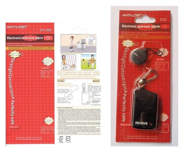 Wholesale Portable Keychain Anti-lost Personal Alarm for Child, Wallet, Pets, etc