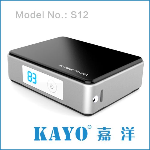 Kayo portable power bank 5200mAh for smartphone and tablet PC