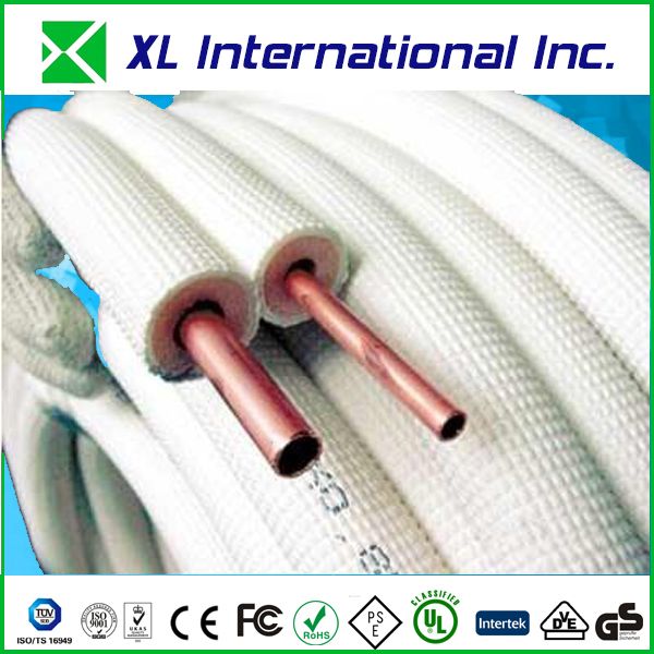 PVC coated copper aluminum pipe for air condition