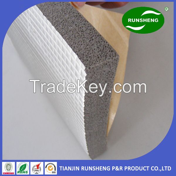 Non-slip protective adhesive PE heat reflective insulation board for residential construction