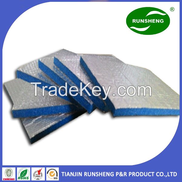 Non-slip protective adhesive PE heat reflective insulation board for residential construction