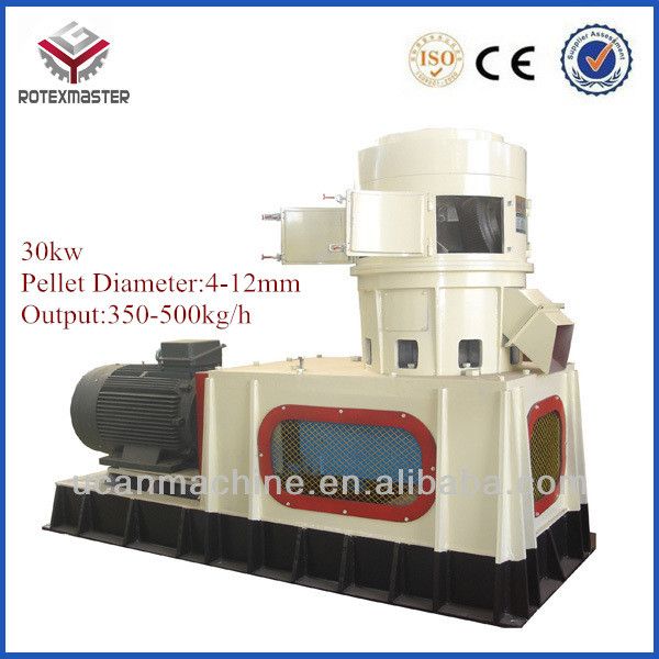 YMKJ series flat die wood sawdust Crude fiber pellet machine