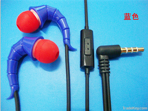 earphone with microphone for mobilephone computer