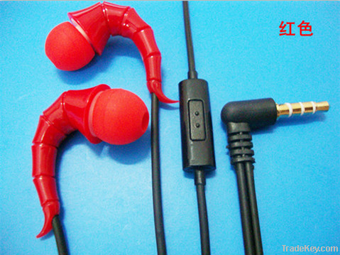 earphone with microphone for mobilephone computer