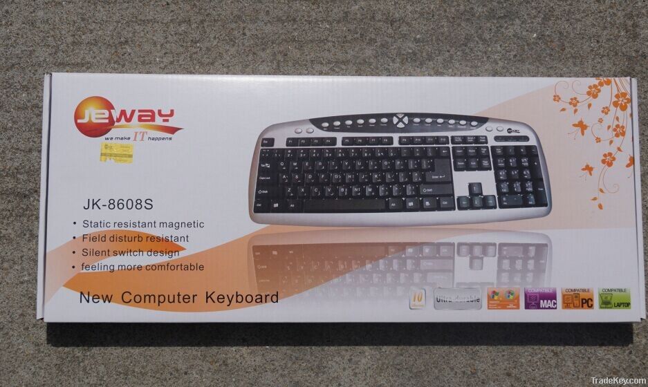 Multi-media  promotion keyboard