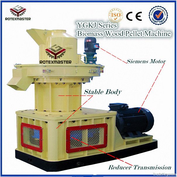 1.5t/h Biomass Sawdust Wood Pellet Machine