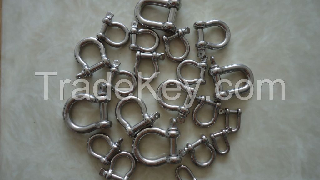 STAINLESS STEEL D SHACKLE