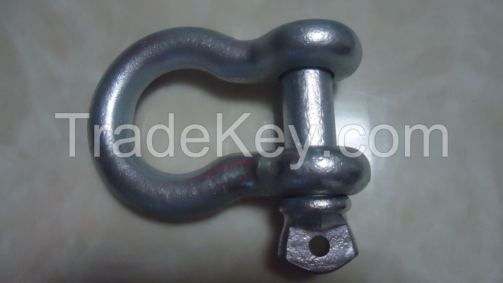 USã€€FORGEDã€€SHACKLE G209ï¼Œanchor shackle, marine shackle