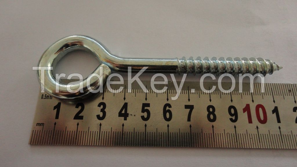  stainless steel eye bolt withwood screw thread 