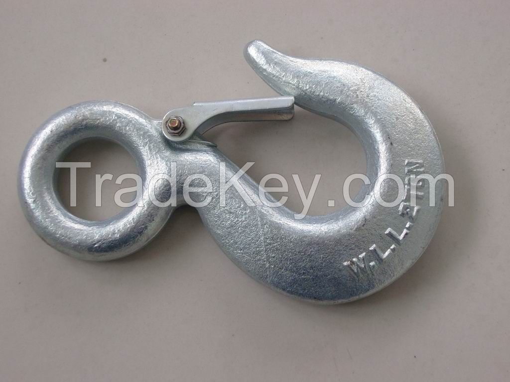 S320 eye hook, zinc plated ,red painted