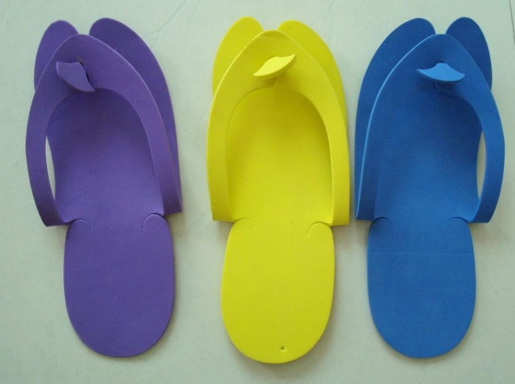 Popular EVA folding travel slippers