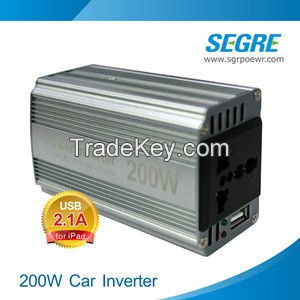 200W car inverters with Usb port 2.1A