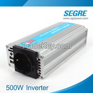 factory car inverter with dual usb 3.1A 500W CE ROHS