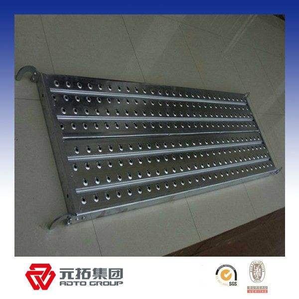 Scaffolding steel plank