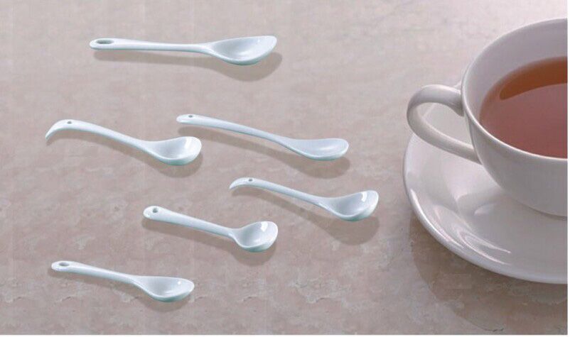 Ceramic spoon, coffee spoon