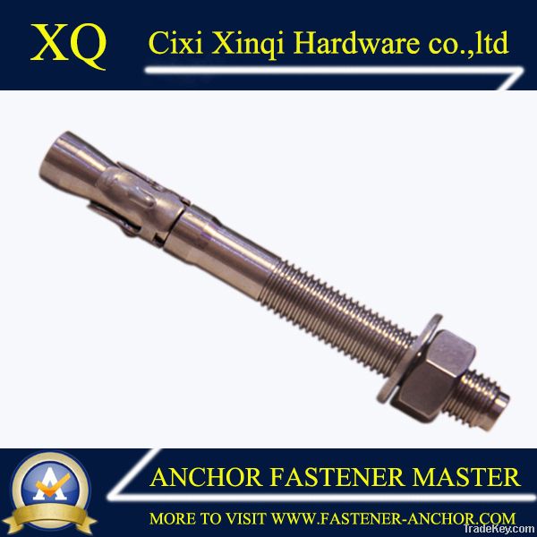 stainless steel 316 and 304 wedge anchor bolt