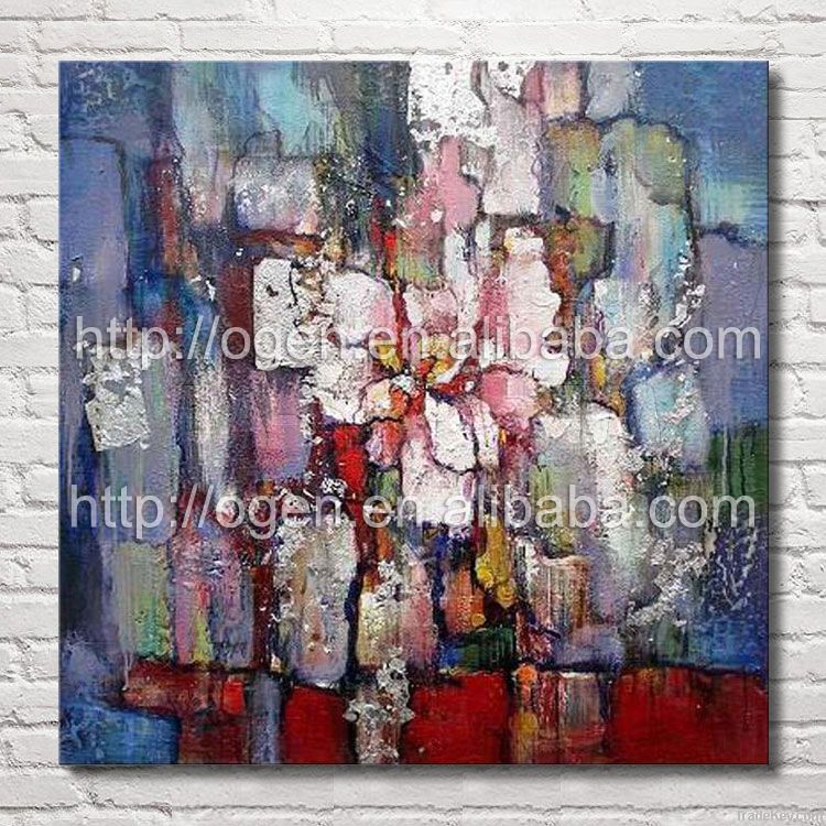 Wallflower Abstract Oil Painting on Canvas oil painting price