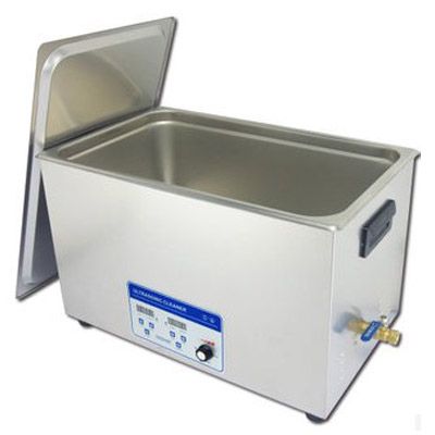 (TX-100ST)  Ultrasound bath cleaner with 30liter capacity for degrease