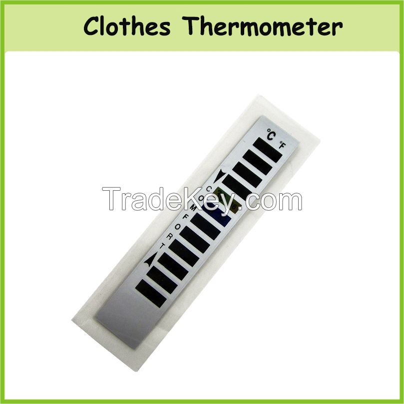 LCD Soft Color Change Clothes Thermometer
