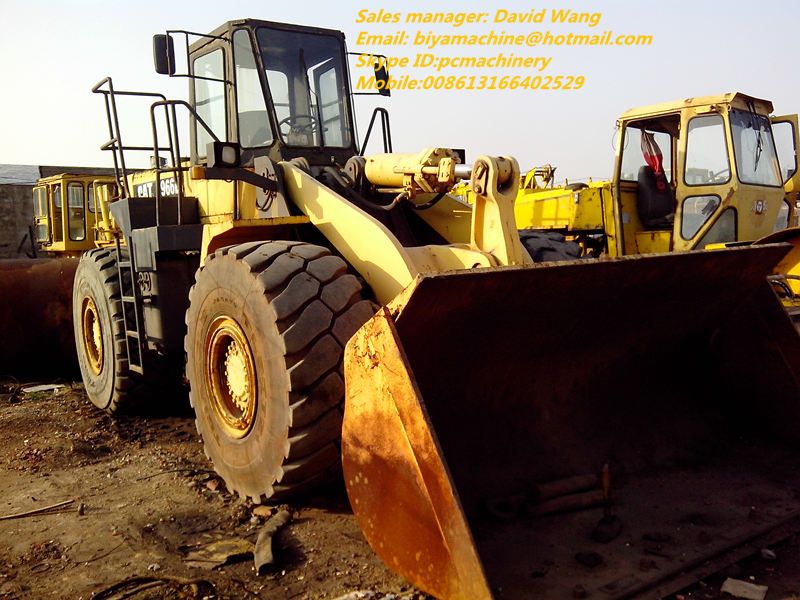 Used CAT 966E wheel loader/used wheel loader/used caterpillar loader