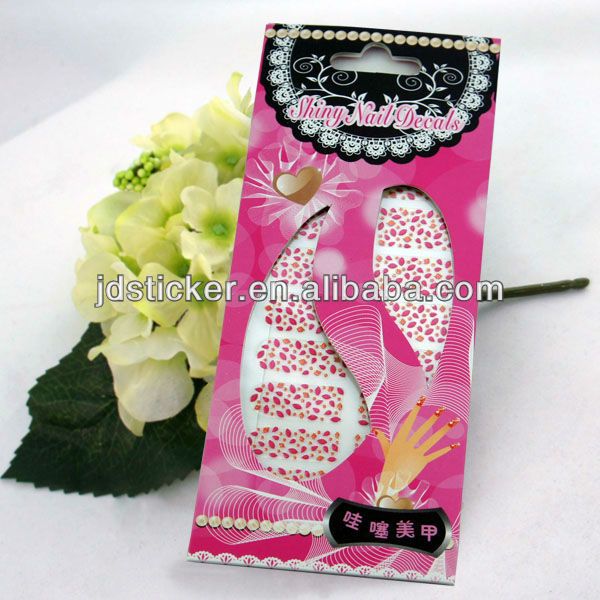 Printing nail art stickers, made nail wraps