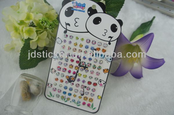 Decorate acrylic nail stickers
