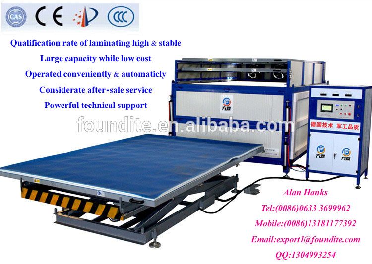 Fangding glass laminating machine: reliable quaulity, high efficiency
