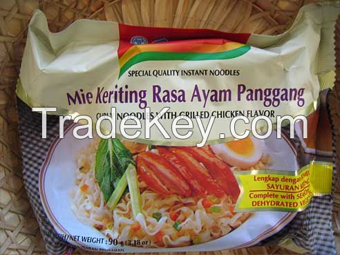 MIE KERITING INSTANT NOODLES