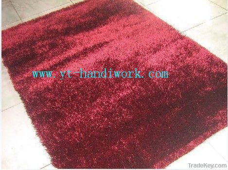 hot sale shaggy rug   red livingroom carpet