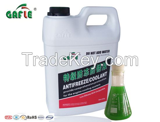 GAFLE/OEM 2L Plastic Bottle Green Red Coolant Antifreeze
