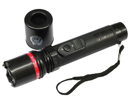 105 Self-defense Flashlight Torch High-power Impact Security Set