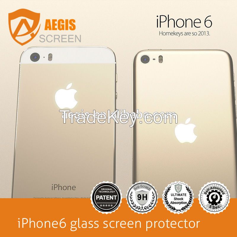 china manufacturer tempered glass screen protector for iphone 6