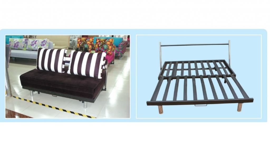 pull-out metal  sofa bed frame 