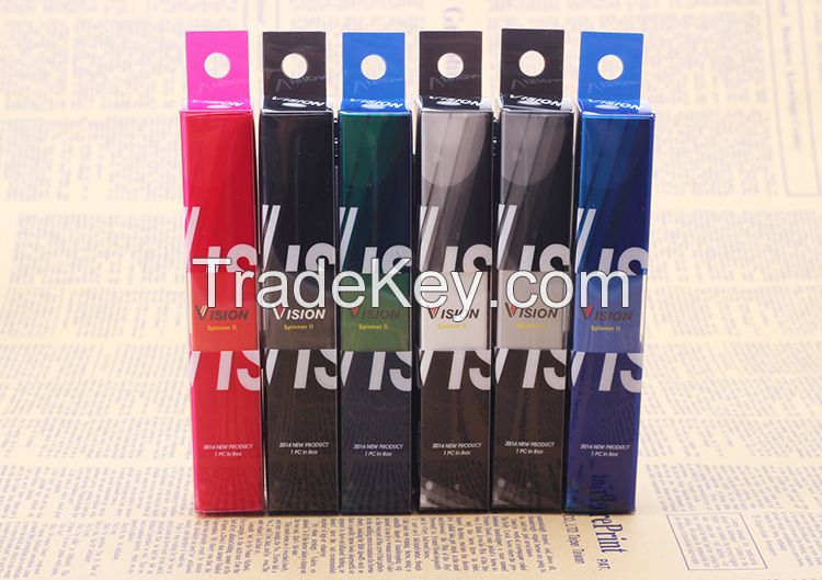 Vision spinner II Batteries 1600mah Ajustable voltage electronic cigarette battery 510 thread multi color cheap e cigarettes vision spinner