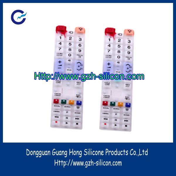 2014 high quality silicone keypad for Remote Controller