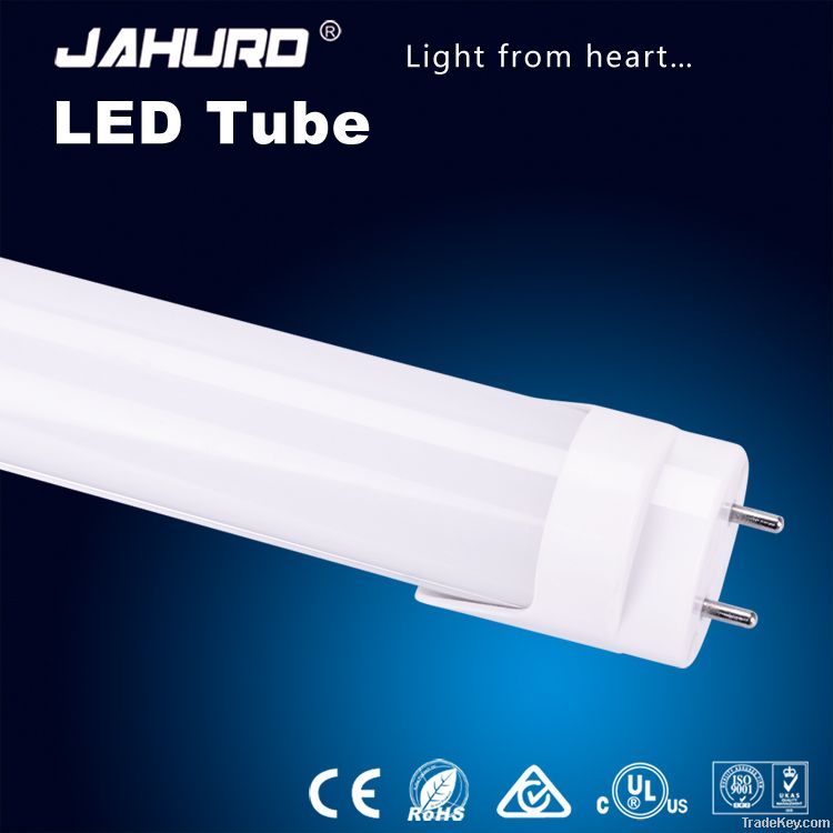 high lumens and CRI T8 9W 14W 18W LED tube 32.5*34.5*600mm