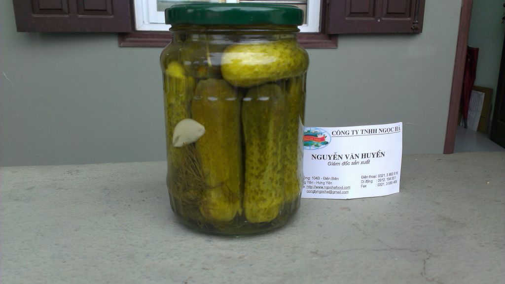 Ngocha's pickled cucumber 