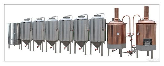 complete set stainless steel  beer brewery equipment for beer making