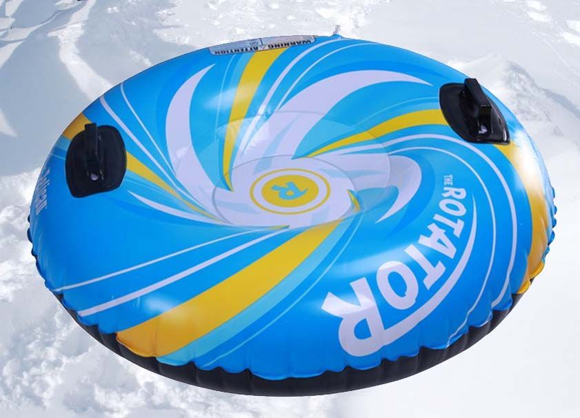 Inflatable PVC Single Snow Tube Sled For Age 5 years and up 
